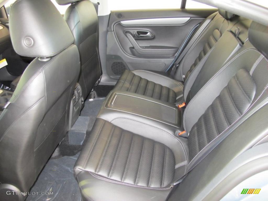 Black Interior 2011 Volkswagen CC Sport Photo #38091787