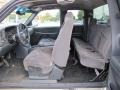 Graphite 2002 GMC Sierra 1500 Extended Cab 4x4 Interior Color