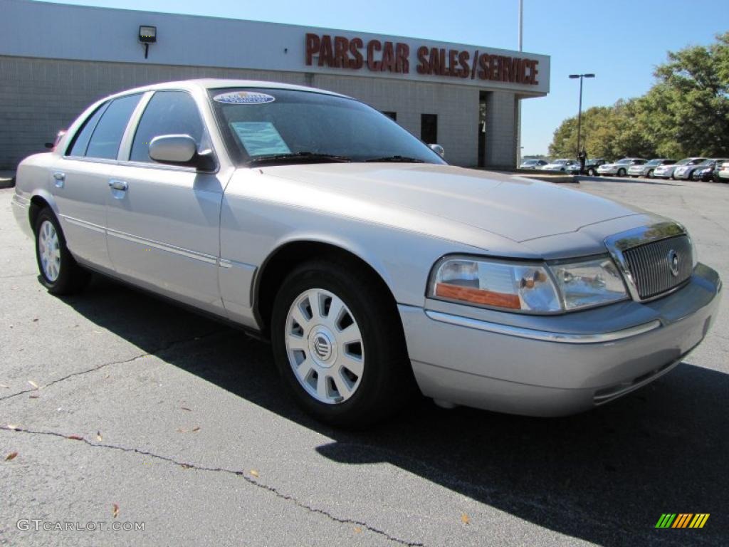2004 Grand Marquis LS - Silver Birch Metallic / Light Flint photo #4