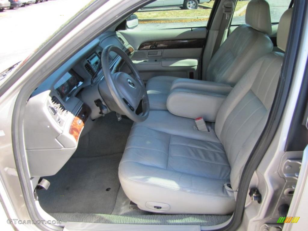 2004 Grand Marquis LS - Silver Birch Metallic / Light Flint photo #6