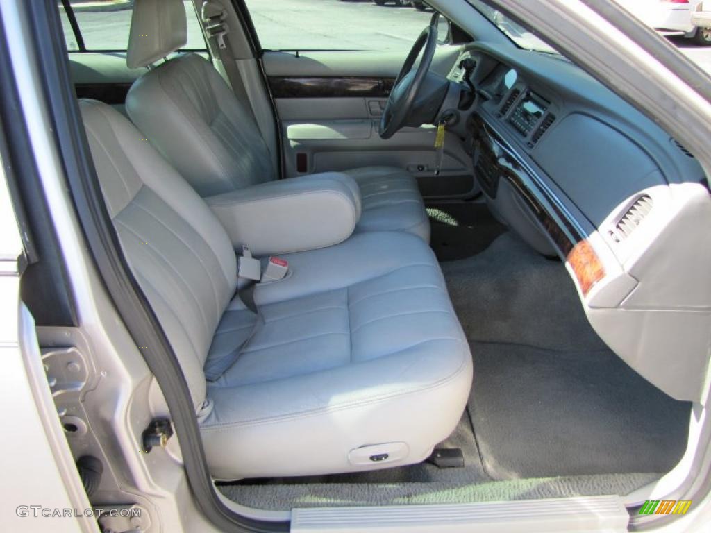 2004 Grand Marquis LS - Silver Birch Metallic / Light Flint photo #9