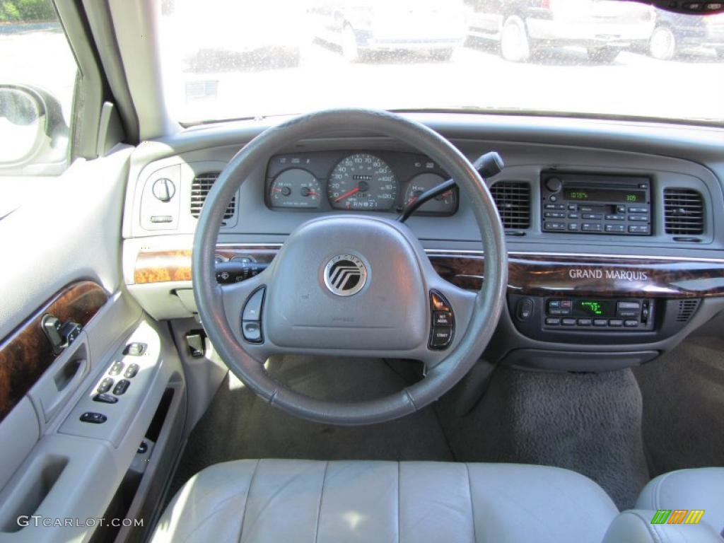 2004 Grand Marquis LS - Silver Birch Metallic / Light Flint photo #11