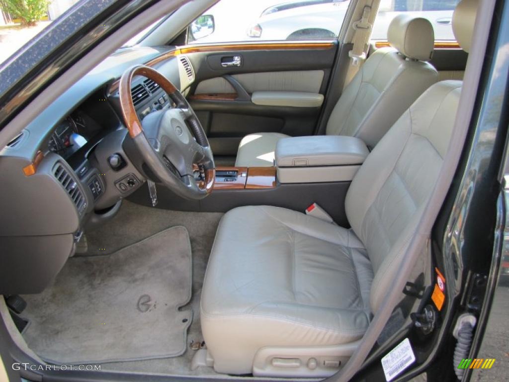 Stone Beige Interior 2001 Infiniti Q 45 Touring Photo #38093347