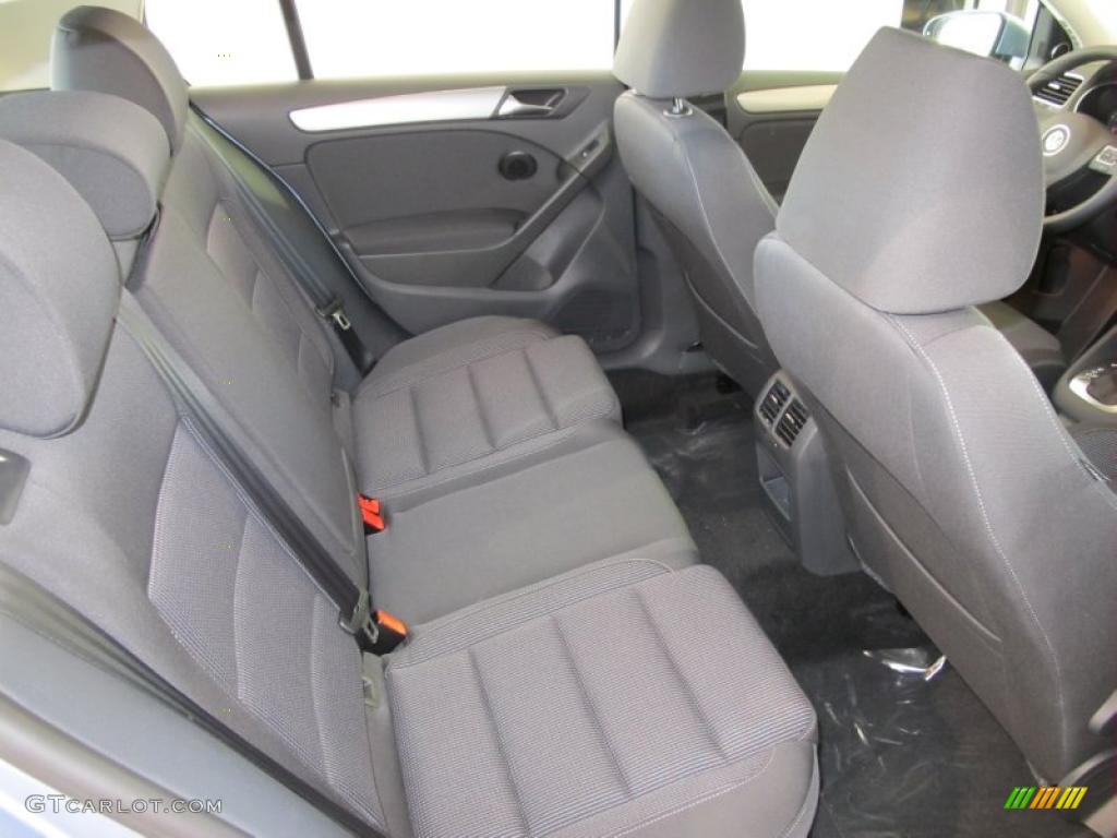 Titan Black Interior 2011 Volkswagen Golf 4 Door TDI Photo #38093833