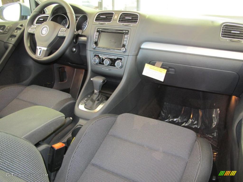 2011 Volkswagen Golf 4 Door TDI Titan Black Dashboard Photo #38093851