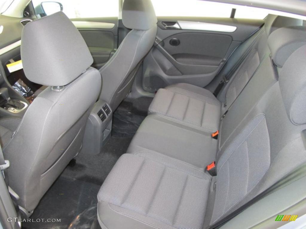 Titan Black Interior 2011 Volkswagen Golf 4 Door TDI Photo #38093883