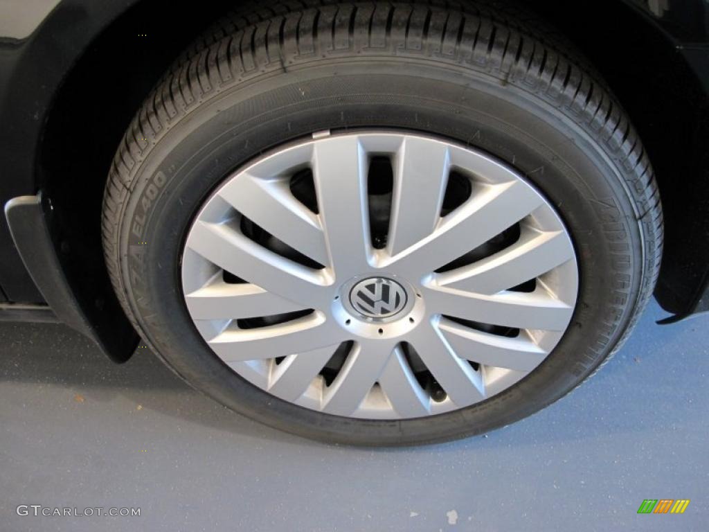 2011 Volkswagen Jetta S SportWagen Wheel Photo #38094151