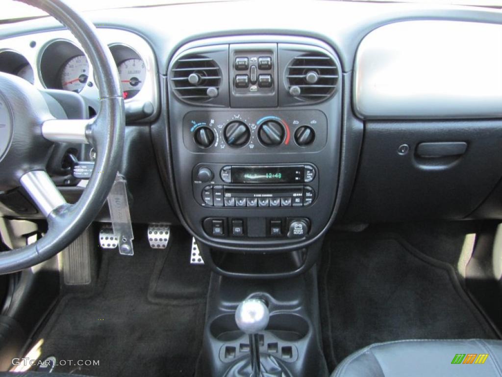 2005 PT Cruiser GT - Midnight Blue Pearl / Black photo #10