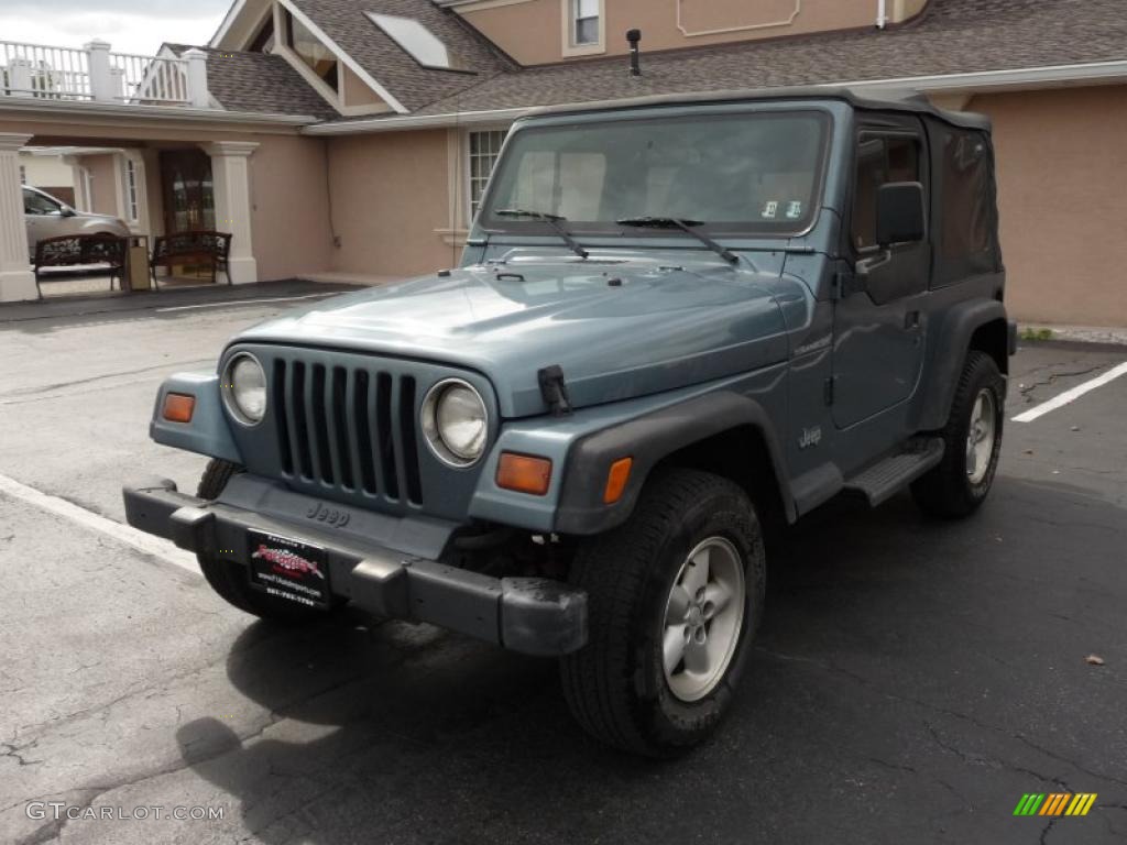 1999 Wrangler SE 4x4 - Gunmetal Pearlcoat / Agate photo #1