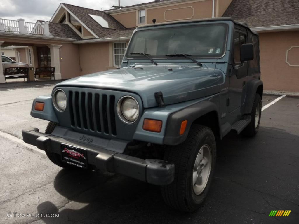 1999 Wrangler SE 4x4 - Gunmetal Pearlcoat / Agate photo #11