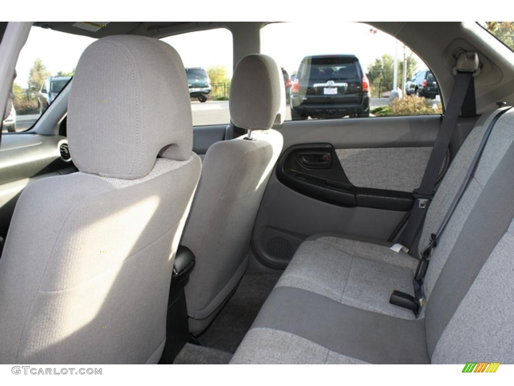 2002 Impreza Outback Sport Wagon - Midnight Black Pearl / Gray photo #10