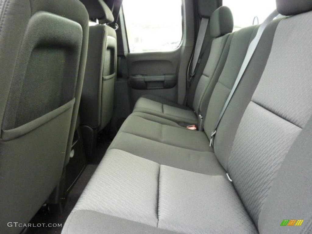 2011 Silverado 1500 LT Extended Cab 4x4 - Steel Green Metallic / Ebony photo #15