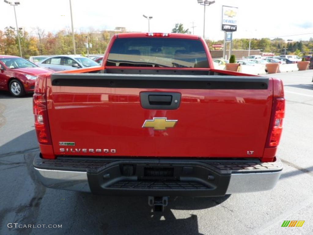 2011 Silverado 1500 LT Extended Cab 4x4 - Victory Red / Ebony photo #6