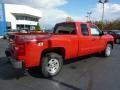 2011 Victory Red Chevrolet Silverado 1500 LT Extended Cab 4x4  photo #10