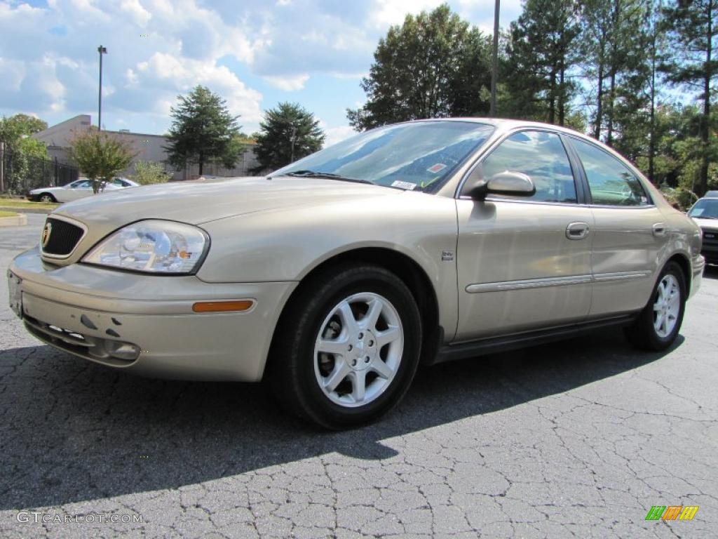 2000 Sable LS Premium Sedan - Harvest Gold Metallic / Medium Parchment photo #1