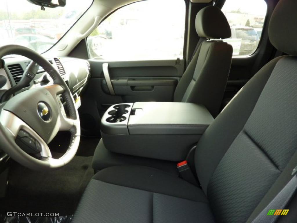 2011 Silverado 1500 LT Extended Cab 4x4 - Taupe Gray Metallic / Ebony photo #7