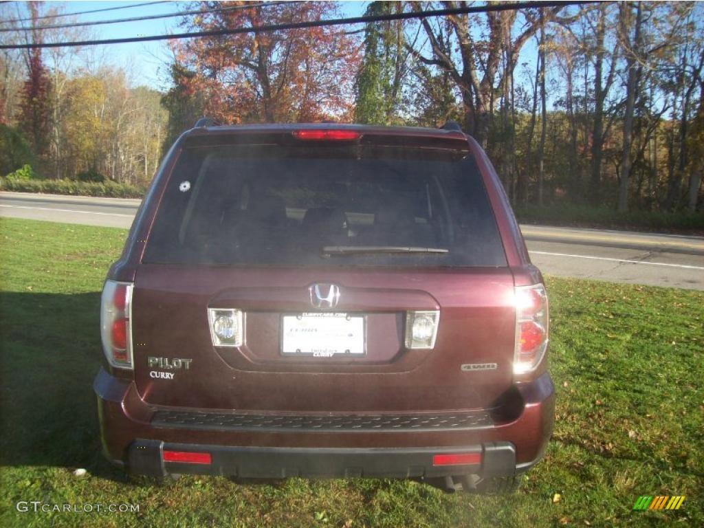 2008 Pilot Value Package 4WD - Dark Cherry Pearl / Gray photo #24
