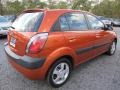 2006 Sunset Orange Kia Rio Rio5 SX Hatchback  photo #3