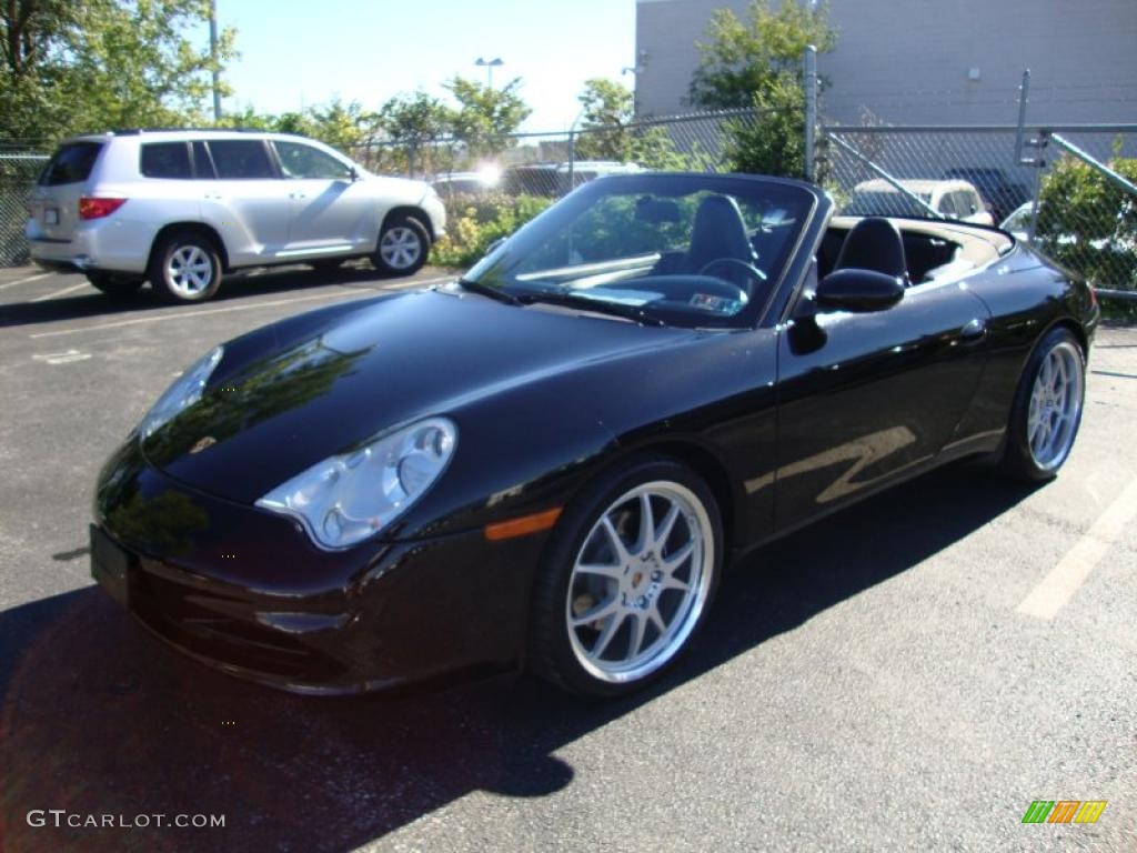 Black 2005 Porsche 911 Carrera Cabriolet Exterior Photo #38102091