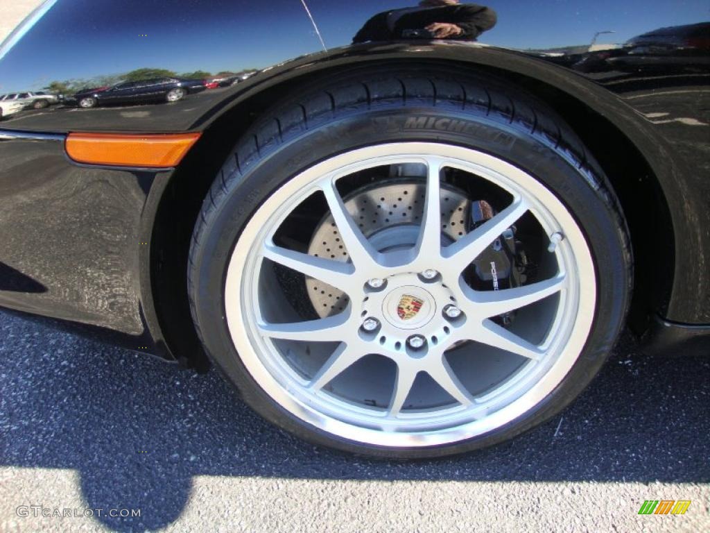 2005 911 Carrera Cabriolet - Black / Black photo #27