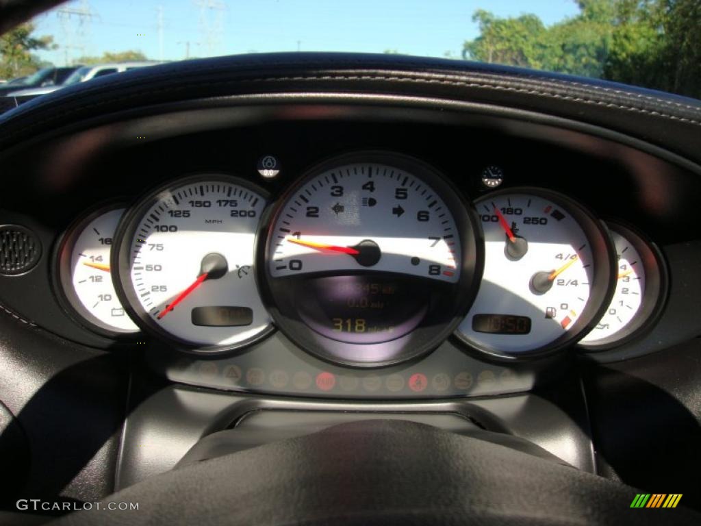 2005 Porsche 911 Carrera Cabriolet Gauges Photo #38102651