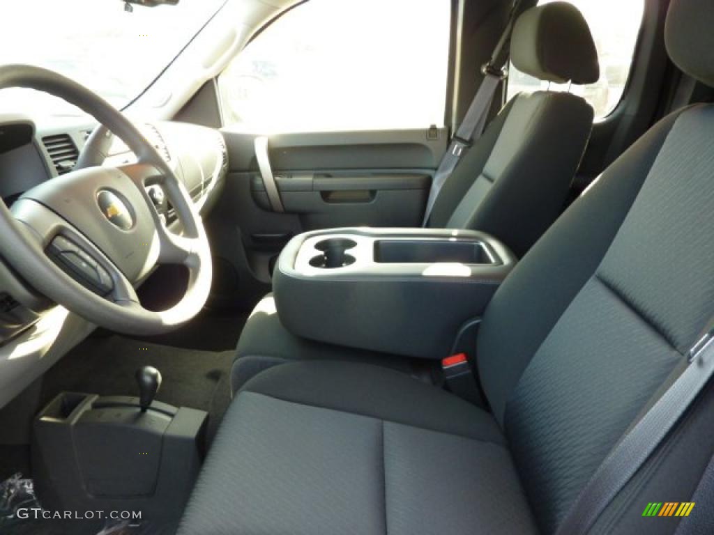 Dark Titanium Interior 2011 Chevrolet Silverado 1500 LS Extended Cab 4x4 Photo #38102903