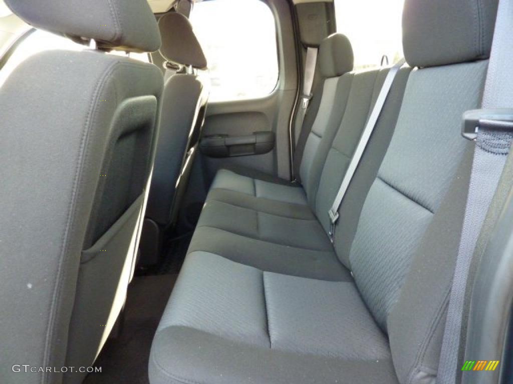 Dark Titanium Interior 2011 Chevrolet Silverado 1500 LS Extended Cab 4x4 Photo #38103019
