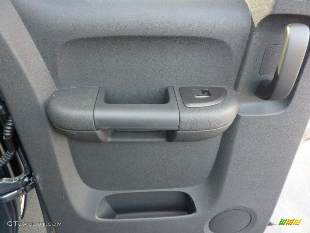 Dark Titanium Interior 2011 Chevrolet Silverado 1500 LS Extended Cab 4x4 Photo #38103031