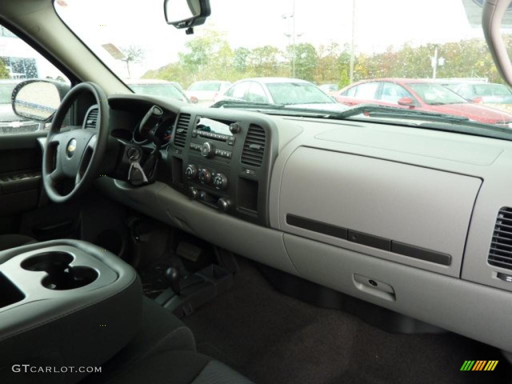 2011 Chevrolet Silverado 1500 LS Extended Cab 4x4 Dark Titanium Dashboard Photo #38103163