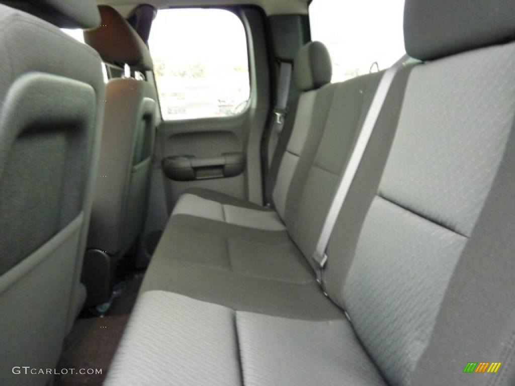 Dark Titanium Interior 2011 Chevrolet Silverado 1500 LS Extended Cab 4x4 Photo #38103247