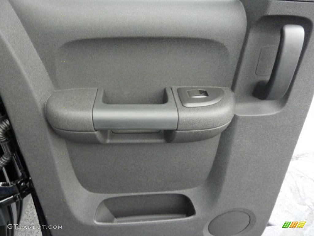 Dark Titanium Interior 2011 Chevrolet Silverado 1500 LS Extended Cab 4x4 Photo #38103263