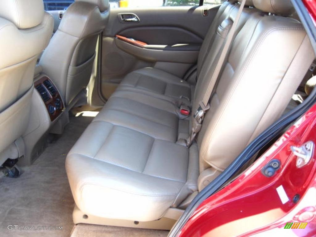 Saddle Interior 2003 Acura MDX Standard MDX Model Photo #38103823