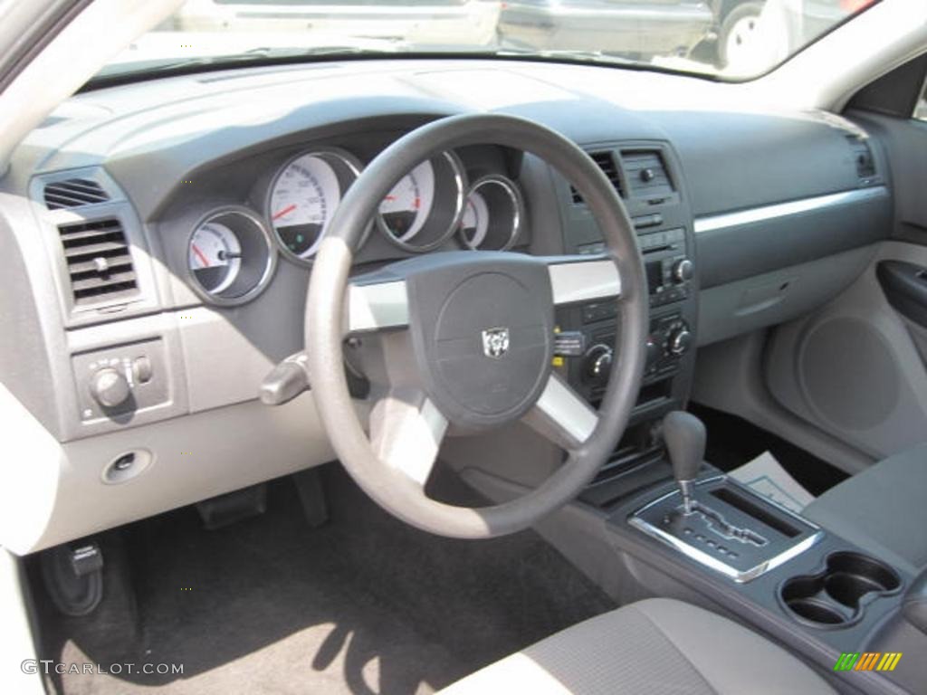 Dark/Light Slate Gray Interior 2008 Dodge Charger SE Photo #38104171