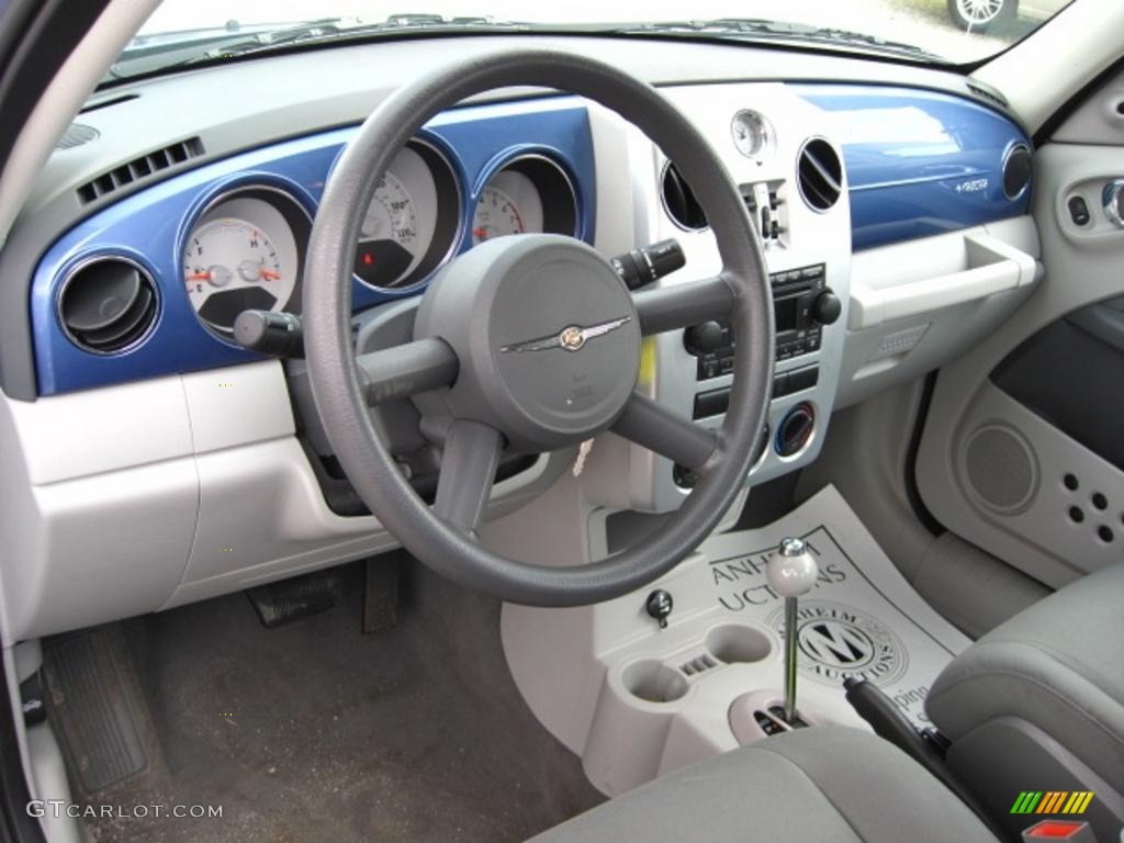2007 PT Cruiser  - Ocean Blue Pearl / Pastel Slate Gray photo #3