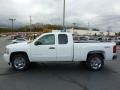 2011 Summit White Chevrolet Silverado 1500 LT Extended Cab 4x4  photo #4
