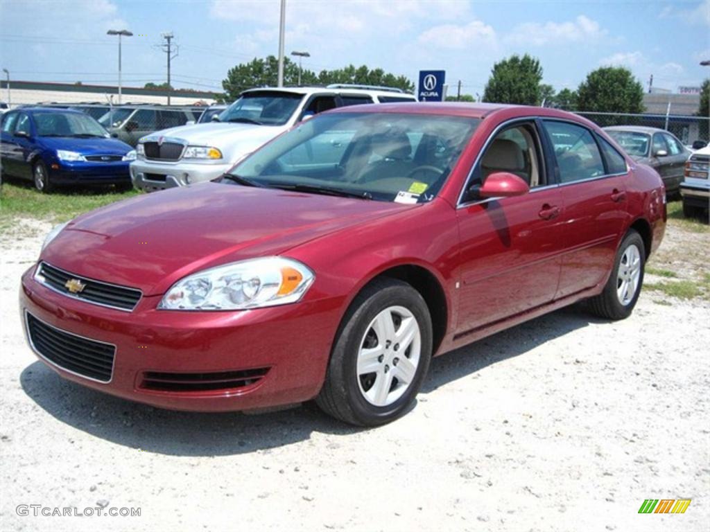 Sport Red Metallic Chevrolet Impala