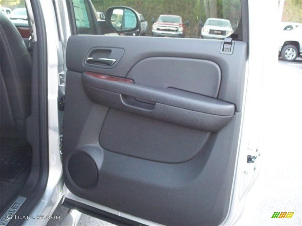 Ebony Interior 2011 Chevrolet Silverado 1500 LTZ Crew Cab 4x4 Photo #38105251