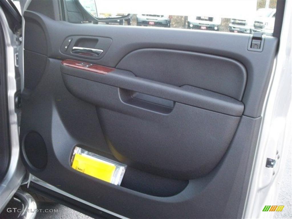 Ebony Interior 2011 Chevrolet Silverado 1500 LTZ Crew Cab 4x4 Photo #38105283