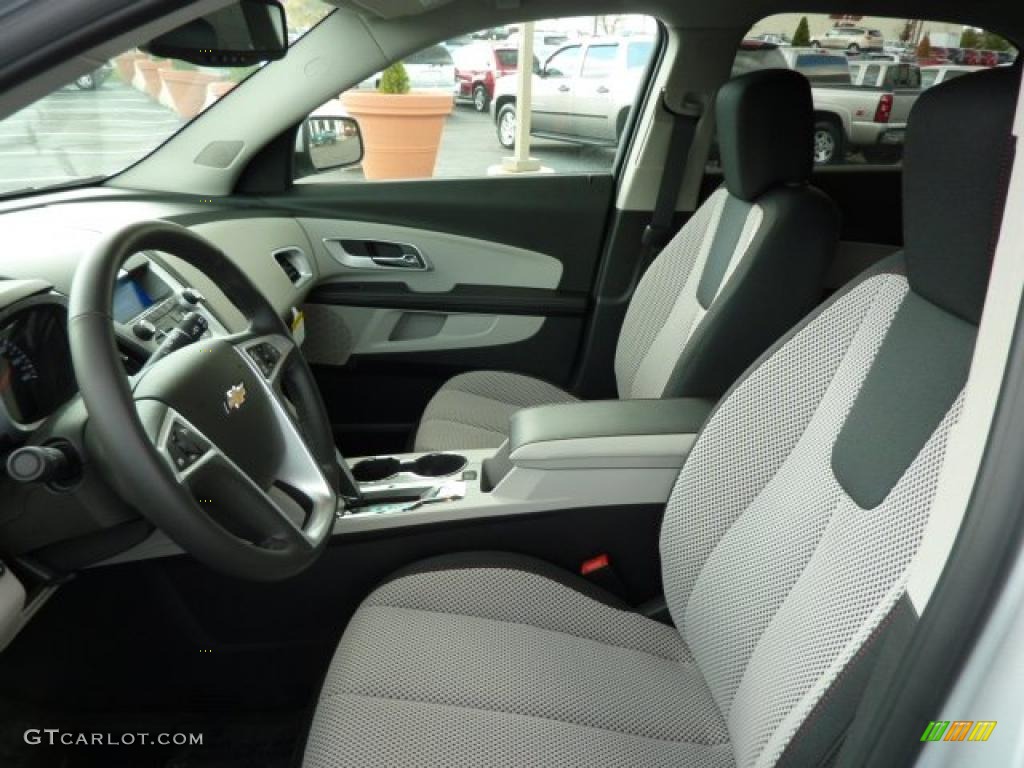 Light Titanium/Jet Black Interior 2011 Chevrolet Equinox LT AWD Photo #38105451