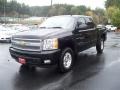 2011 Black Chevrolet Silverado 1500 LTZ Crew Cab 4x4  photo #4