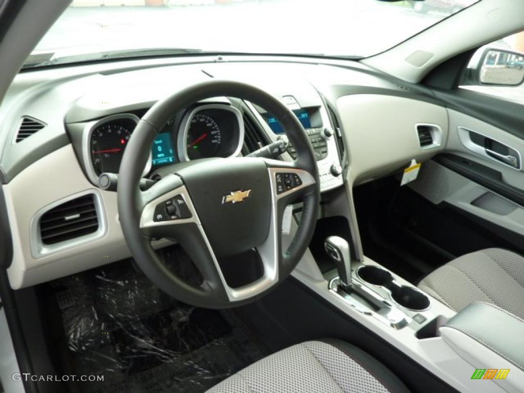2011 Chevrolet Equinox LT AWD Light Titanium/Jet Black Dashboard Photo #38105539