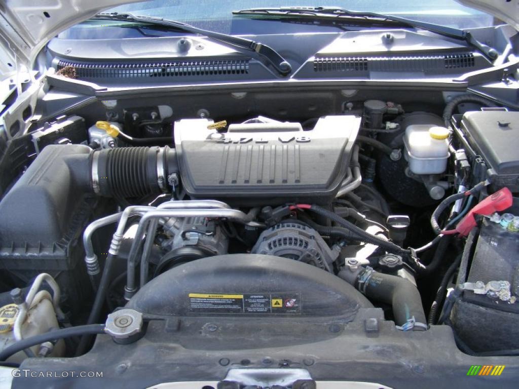 2008 Dodge Dakota Laramie Crew Cab 4x4 4.7 Liter SOHC 16-Valve PowerTech V8 Engine Photo #38106059