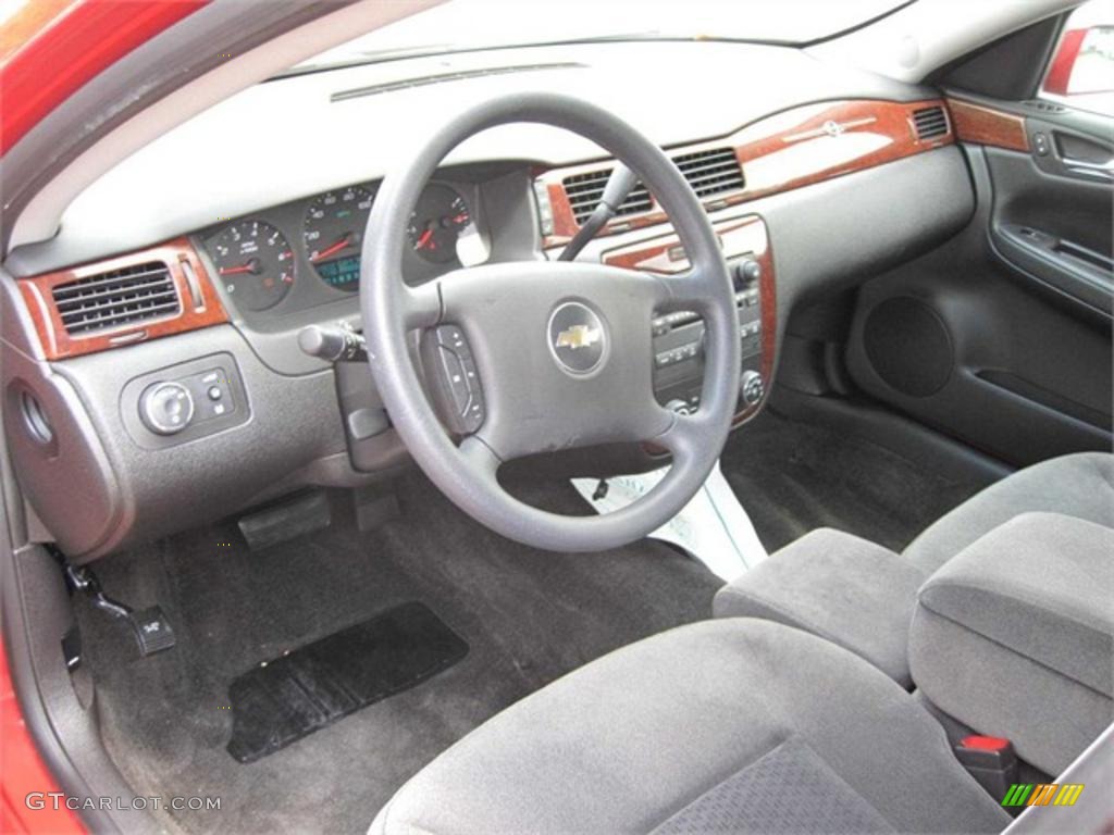 2007 Impala LS - Precision Red / Gray photo #3