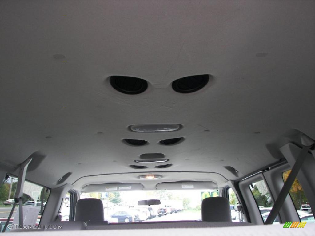 Medium Flint Interior 2010 Ford E Series Van E350 XLT Passenger Photo #38106215