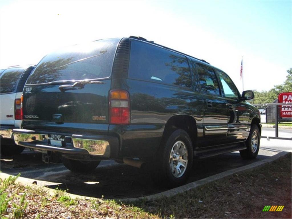 2003 Yukon XL SLT - Polo Green Metallic / Neutral/Shale photo #2