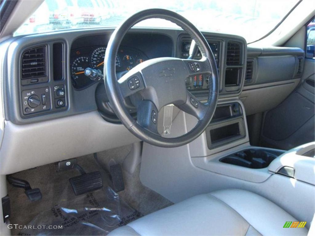 2005 Tahoe LS - Summit White / Gray/Dark Charcoal photo #3