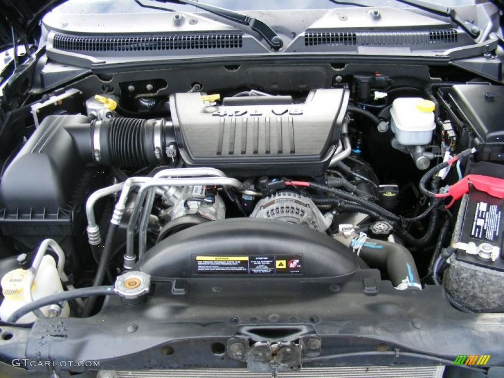 2008 Dodge Dakota Laramie Crew Cab 4x4 4.7 Liter SOHC 16-Valve PowerTech V8 Engine Photo #38107447