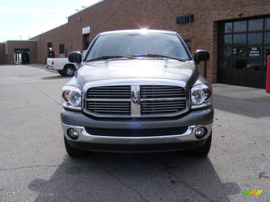 2008 Ram 1500 Big Horn Edition Quad Cab 4x4 - Mineral Gray Metallic / Medium Slate Gray photo #8