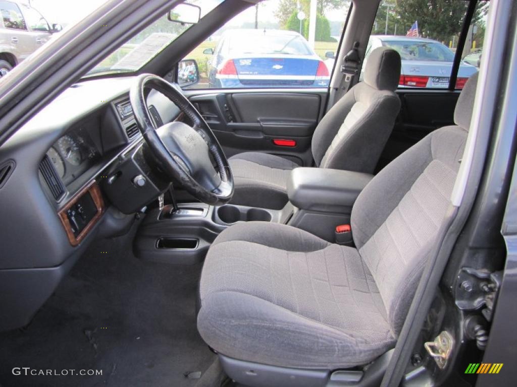 1998 Grand Cherokee Laredo - Black / Black photo #6