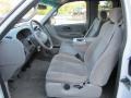 Medium Graphite 2002 Ford F150 XLT SuperCab Interior Color